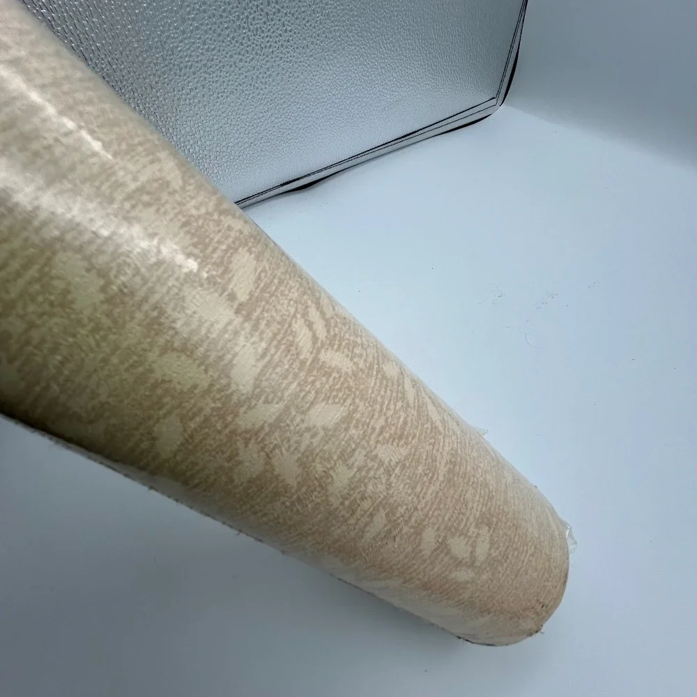 Brewster Wallcovering Beige Floral Leaf Wallpaper Pattern 269-56617 Batch 3 New